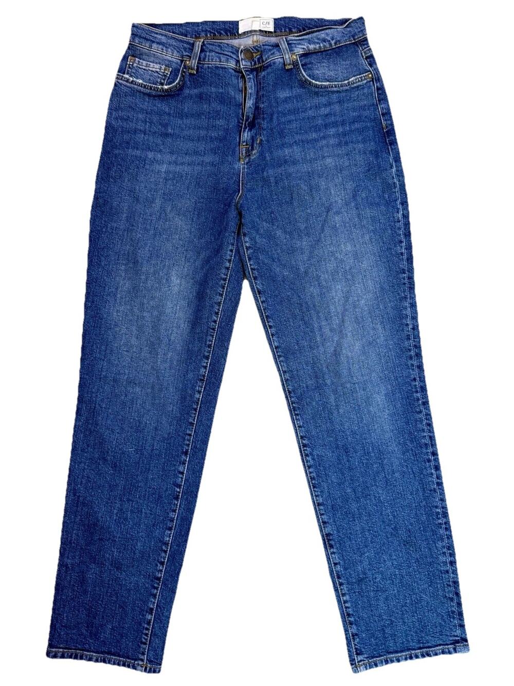 Current Elliott C/E Size 27 Blue Skinny Jeans Mid Rise Stretch Denim Women